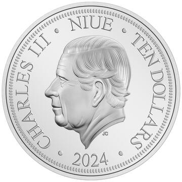 2024 10 Dollars – Charles III (Iron Man)
