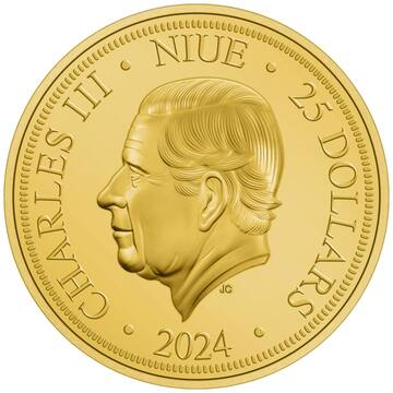 2024 25 Dollars – Charles III (Iron Man)