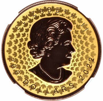 2022 200 Dollars – Elizabeth II (Super Incuse GML)