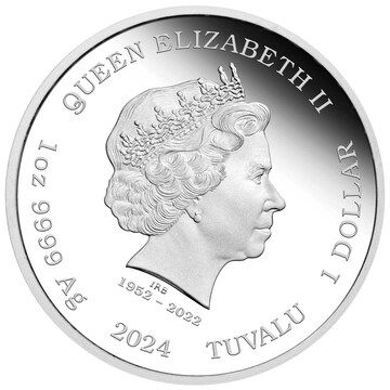 1 Dollar – Charles III (The Man With The Golden Gun)