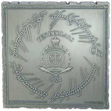 2024 10 Dollars – Charles III (Middle Earth)