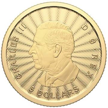 2024 5 Dollars – Charles III (2024 The Majestic Polar Bears; Bullion; Gold)
