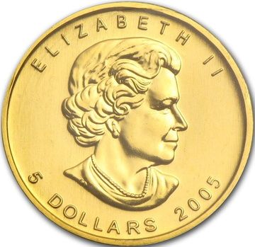 2004-2015 5 Dollars – Elizabeth II (4th Portrait; GML Bullion Coinage)