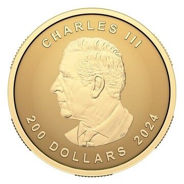 2024 200 Dollars – Charles III (Ultra High Relief 1 oz. GML)