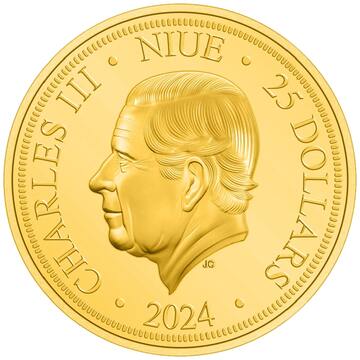 2024 25 Dollars – Charles III (Donald Duck)