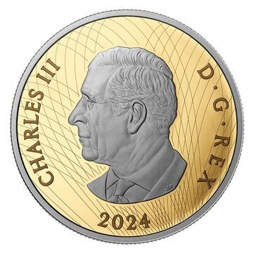 2024 200 Dollars – Charles III (Sapphire Jubilee Snowflake Brooch)