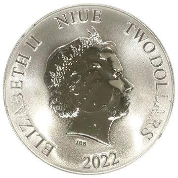 2022 2 Dollars – Elizabeth II (The Survivor Tree)