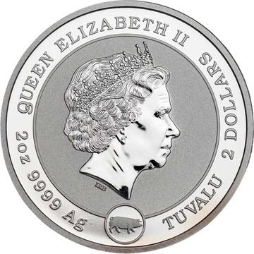 2 Dollars – Elizabeth II (American Bald Eagle)