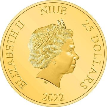 2022 25 Dollars – Elizabeth II (Independence Hall)