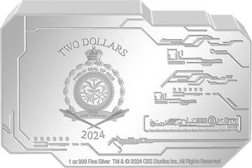 2024 2 Dollars – Charles III (U.S.S. Enterprise NCC-1701-D)