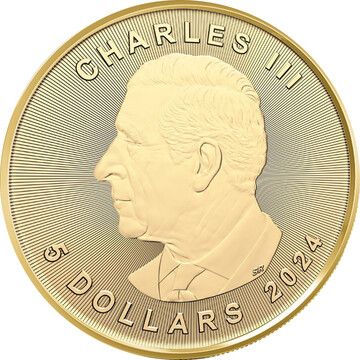 2024-2026 5 Dollars – Charles III (GML bullion)