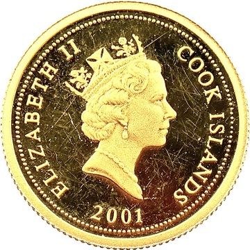 2001 15 Dollars – Elizabeth II (Year of the Snake)