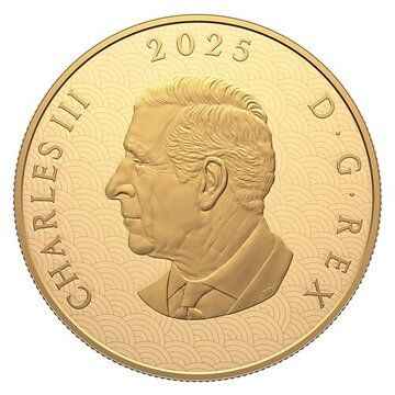 2025 2500 Dollars – Charles III (Lunar Year of the Snake)