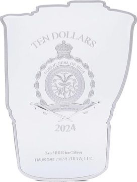 2024 10 Dollars – Charles III (UFC Glove)