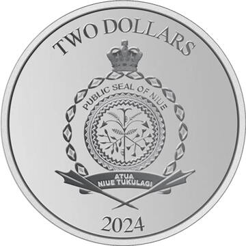 2024 2 Dollars – Charles III (Scrooge McDuck)