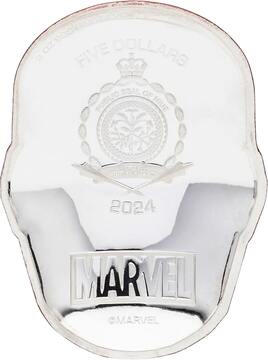 2024 5 Dollars – Charles III (Iron Man Helmet)
