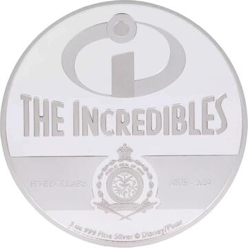 2024 5 Dollars – Charles III (The Incredibles)