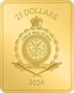 2024 25 Dollars – Charles III (Golden Glove)