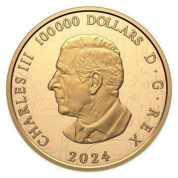 2024 100 000 Dollars – Charles III (The Dance Screen (The Scream Too))