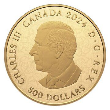 2024 500 Dollars – Charles III (Purely Brilliant)