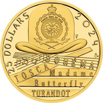 2024 25 Dollars – Charles III (Giacomo Puccini)