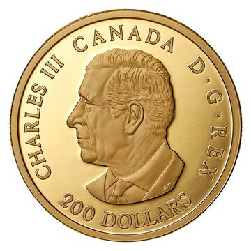 2025 200 Dollars – Charles III (Peace Dollar)