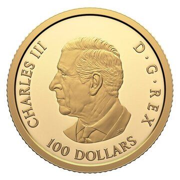 2025 100 Dollars – Charles III (End of the Second World War in Europe)