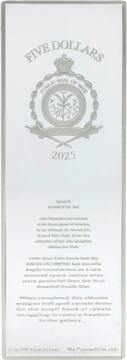 2025 5 Dollars – Charles III (Return of the Jedi)