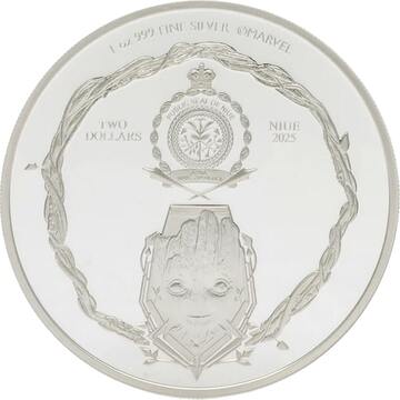 2025 2 Dollars – Charles III (Groot)