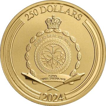 2024 250 Dollars – Charles III (Mickey & Minnie Christmas)