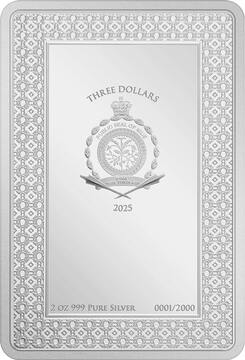 2025 3 Dollars – Charles III (Aquarius)