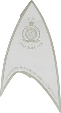 2025 2 Dollars – Charles III (Medical Insignia Badge)