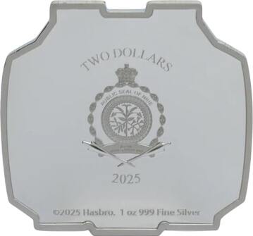 2025 2 Dollars – Charles III (Starscream)