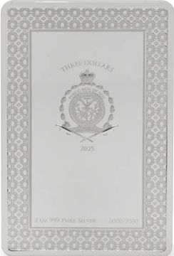 2025 3 Dollars – Charles III (Aries)