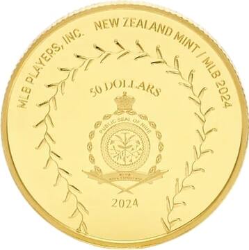 2024 50 Dollars – Charles III (Major League Baseball)