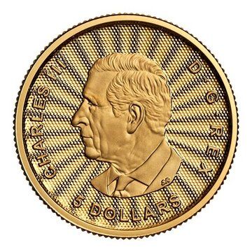 2025 5 Dollars – Charles III (2025 The Majestic Polar Bear; Bullion; Gold)