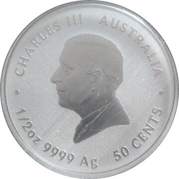 50 Cents – Charles III (1st Portrait – Year of the Snake; Fu’ – Prosperity)
