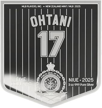 2025 5 Dollars – Charles III (Shohei Ohtani)