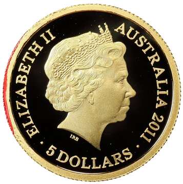 2011 5 Dollars – Elizabeth II (4th Portrait – Cascades Female Factory)