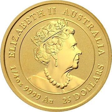 2022 25 Dollars – Elizabeth II (6th Portrait – White Bellied Sea Eagle)