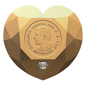 2025 500 Dollars – Charles III (Heart Diamond)