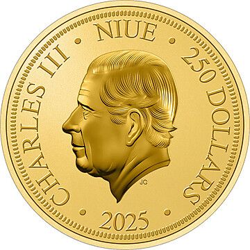 2025 250 Dollars – Charles III (Year of the Snake)