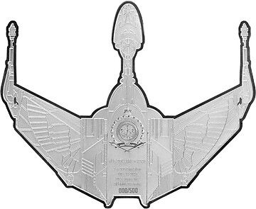 2025 5 Dollars – Charles III (Klingon Bird of Prey)