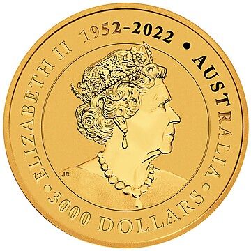 2023 3000 Dollars – Elizabeth II (6th Portrait; In the name of – Australian Wedge-Tailed Eagle – Reverse Proof Ultra High Relief)