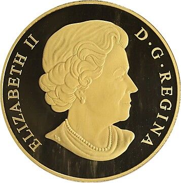 2012 500 Dollars – Elizabeth II (Maple Leaf Forever)