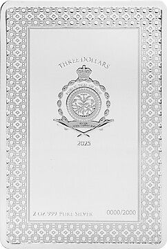 2025 3 Dollars – Charles III (Libra)