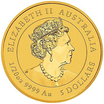 2021 5 Dollars – Elizabeth II (6th Portrait – Year of the Ox)