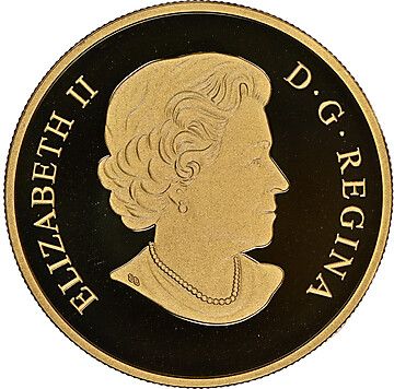 2015 250 Dollars – Elizabeth II (Coneflower)