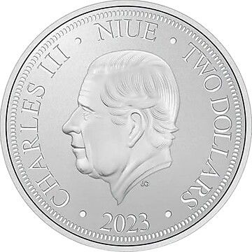 2023 2 Dollars – Charles III (Motor Vehicle)