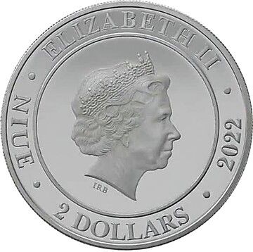 2022 2 Dollars – Elizabeth II (USS Montgomery)